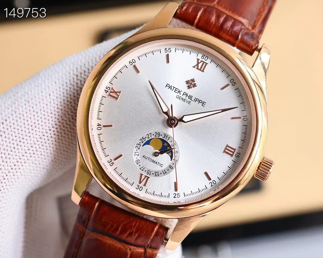 Patek Philippe men's watch. Watch moon phase series