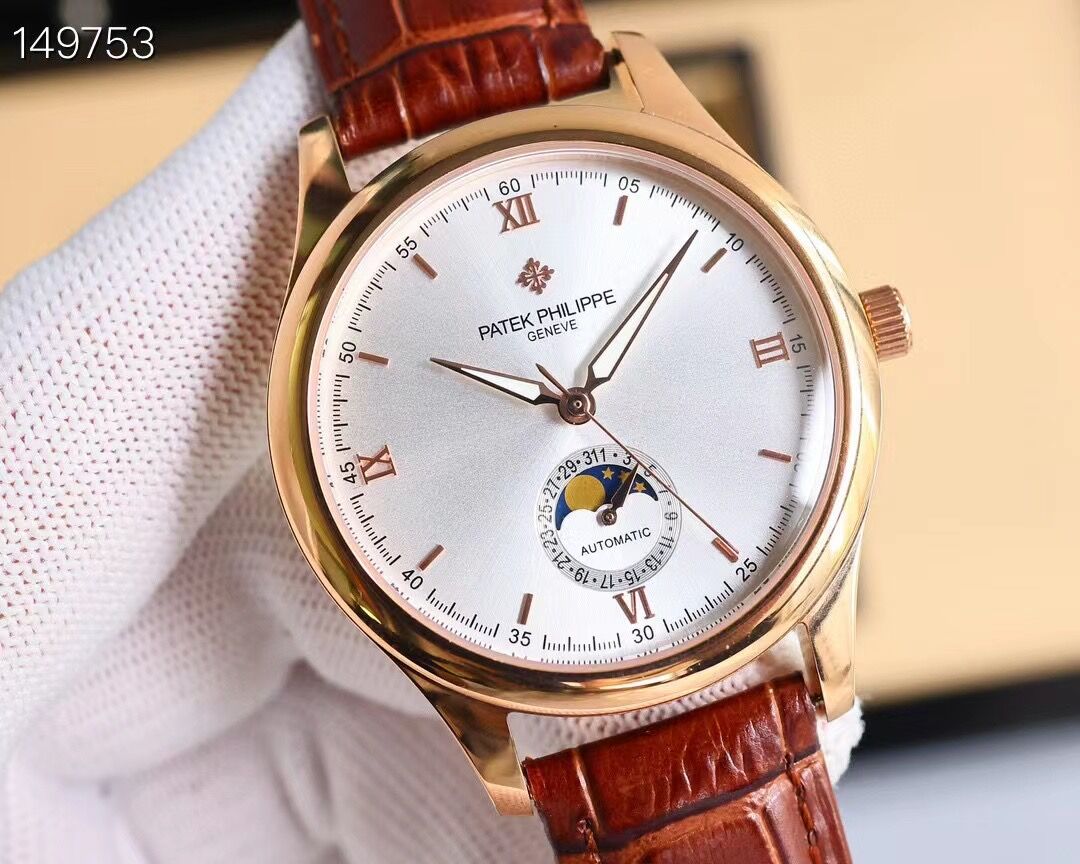Patek Philippe men's watch. Watch moon phase series
