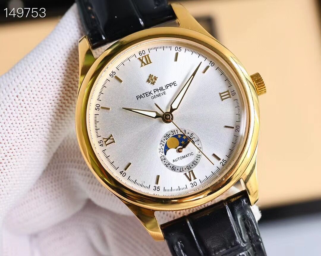 Patek Philippe men's watch. Watch moon phase series