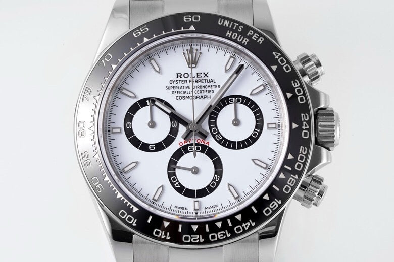 Rolex rolex cosmometer daytona series m126500ln stunning debut!