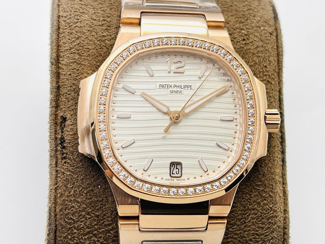 Patek Philippe sports elegant Nautilus women's watch pp7118/1200R-001