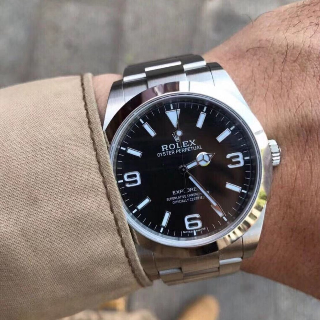 Rolex Explorer 1 214270-0003 black plate