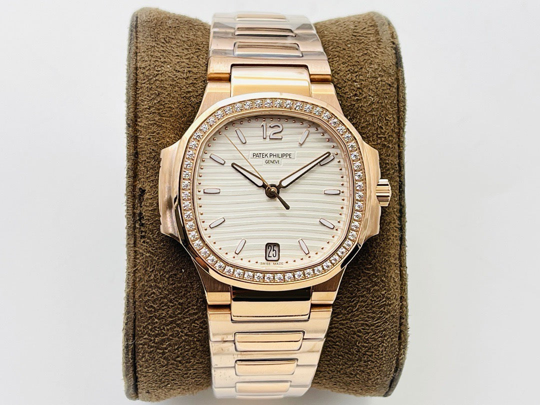 Patek Philippe sports elegant Nautilus women's watch pp7118/1200R-001